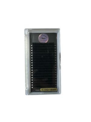 INDIVIDUAL LASH TRAY 14MM 18 ROWS 0.05 VOLUME LASHES